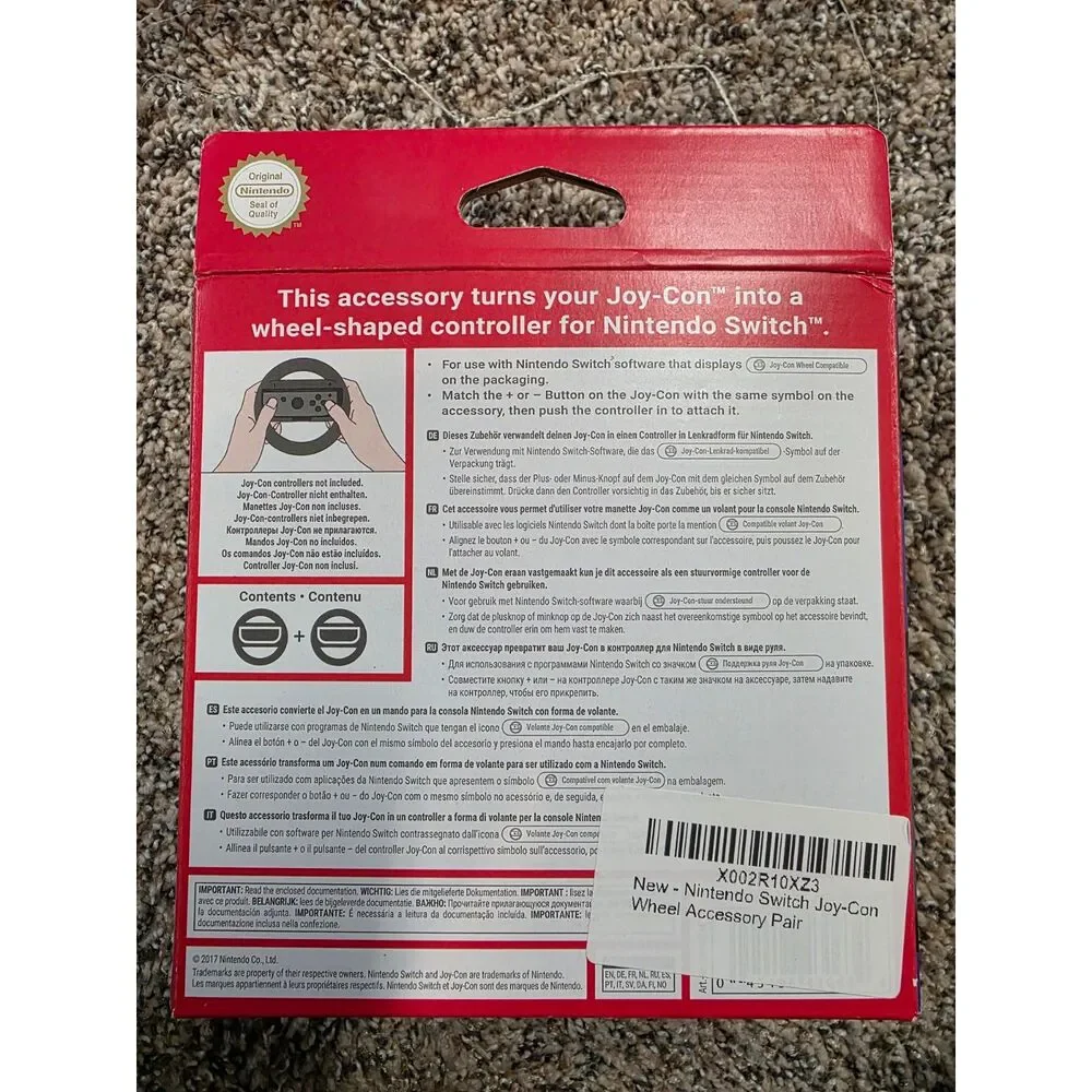 Nintendo Switch Joy-Con Wheel (HACABG2AA) - Brand new in box